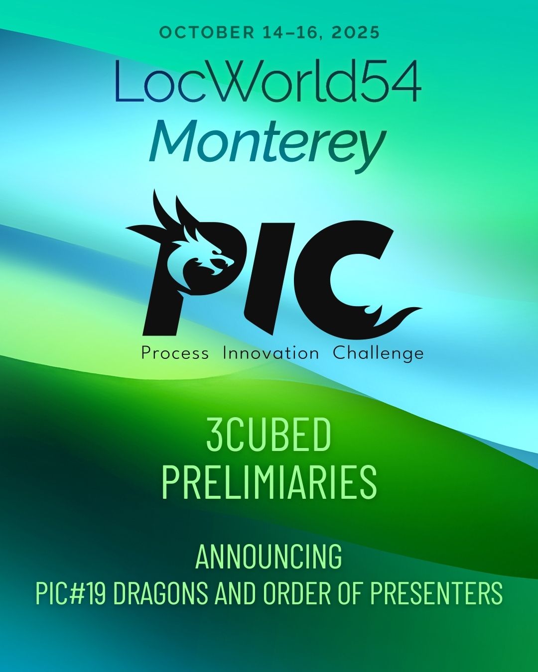PIC19 Preliminaries and Dragons Announced